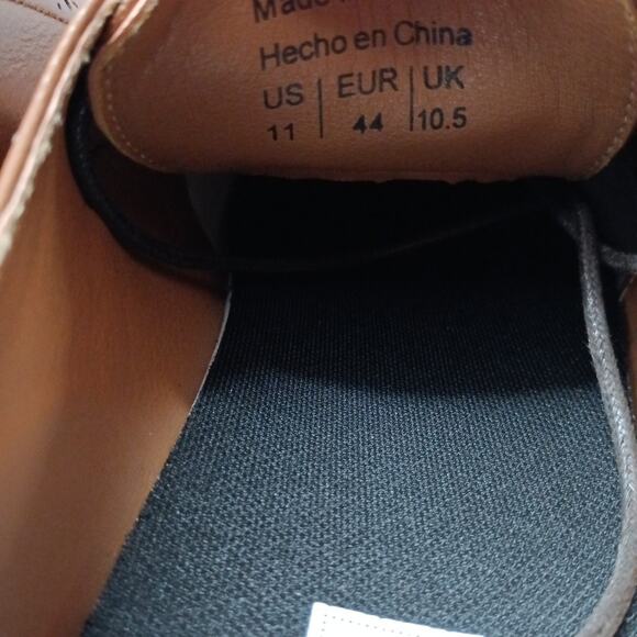 Men\'s Steve Madden Standalone Cognac Oxford Shoes Size 11 main image 4